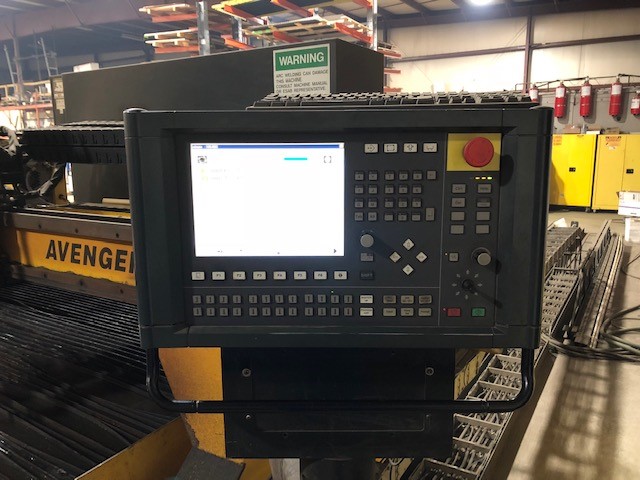 Esab Avenger CNC Plasma Cutting System, Machine ID: 7031